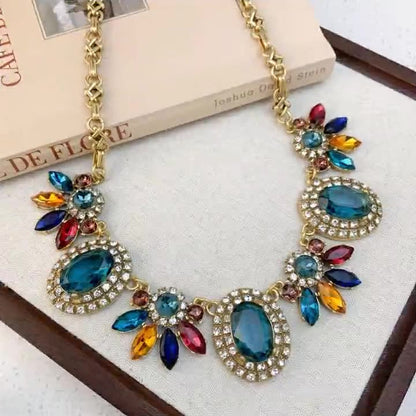 Retro ethnic style necklace