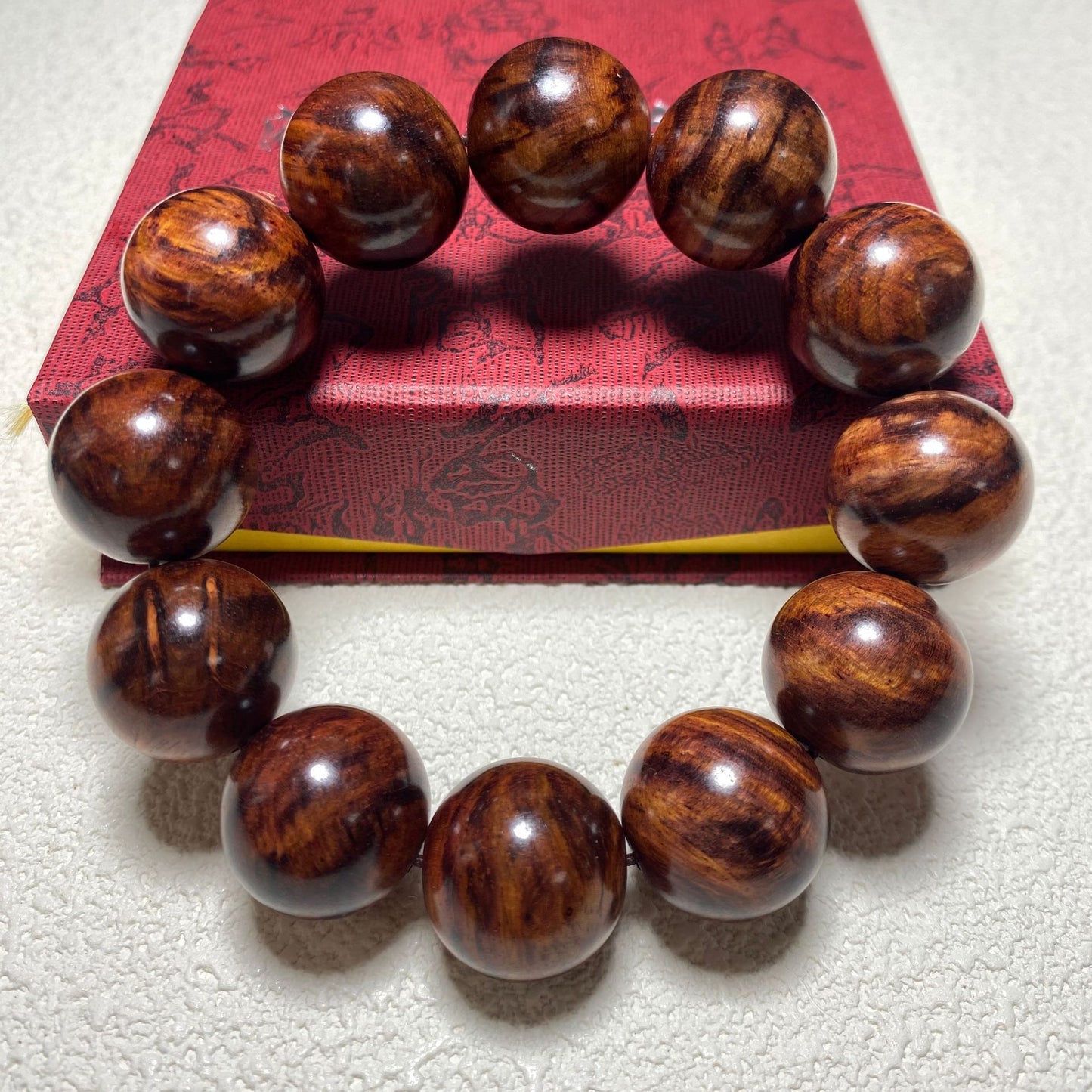 Hainan Huanghuali Buddhist beads bracelet old material