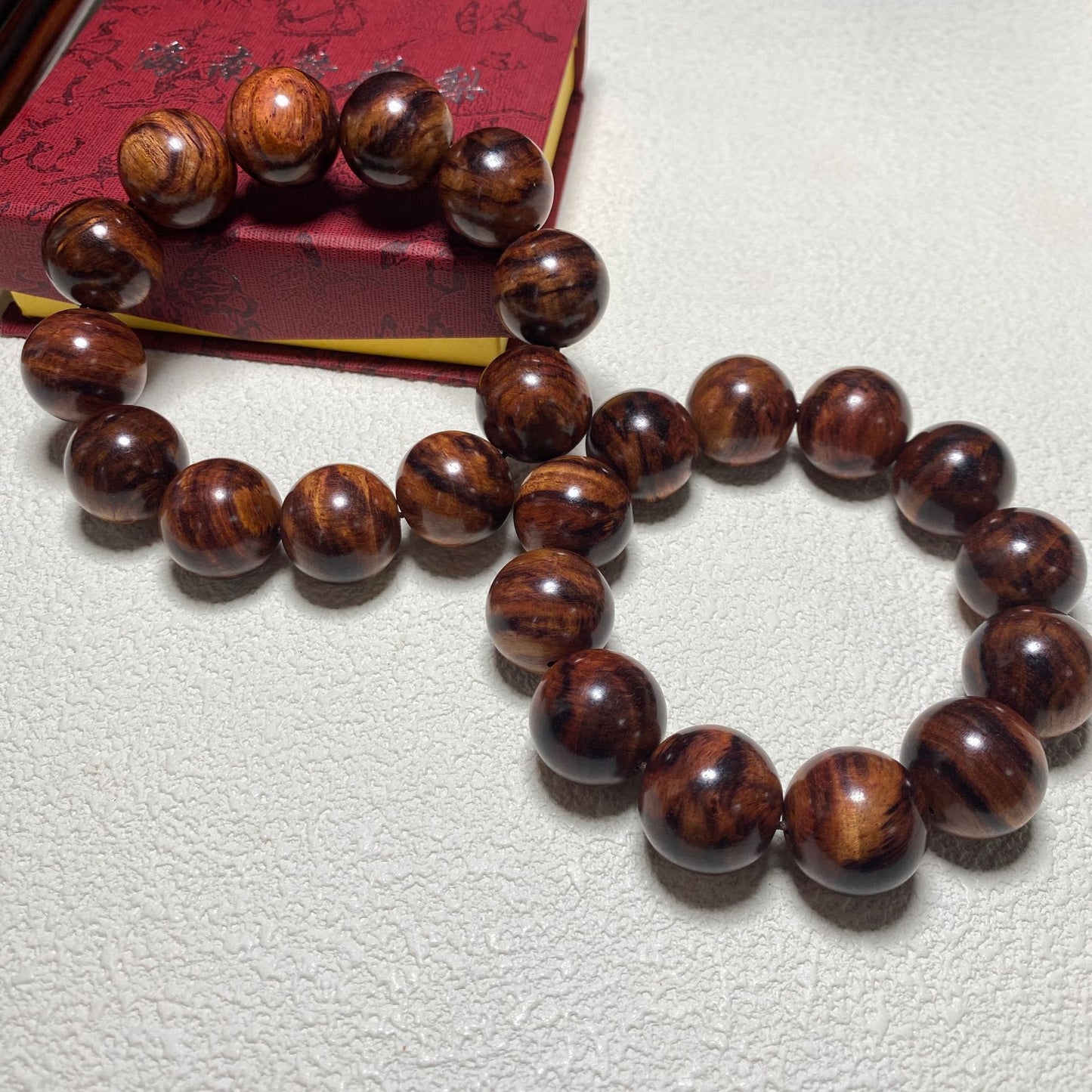 Hainan Huanghuali Buddhist beads bracelet old material