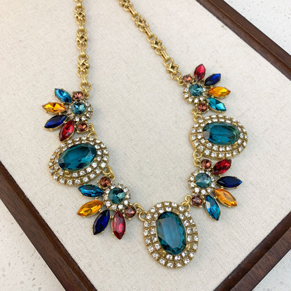 Retro ethnic style necklace