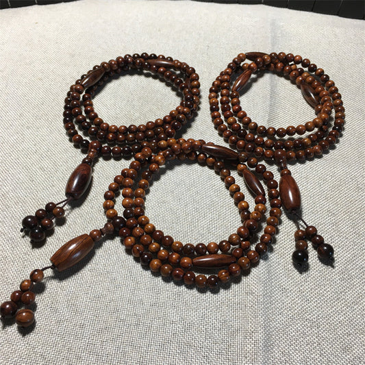 Hainan Huanghuali Buddhist beads rosary necklace