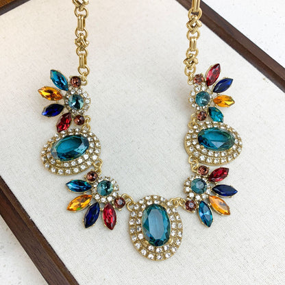 Retro ethnic style necklace