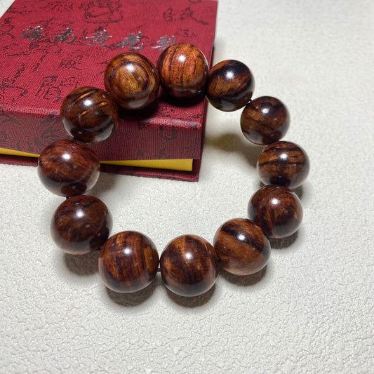 Hainan Huanghuali Buddhist beads bracelet old material